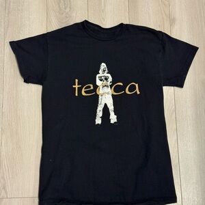 Black lil tecca Tee merch